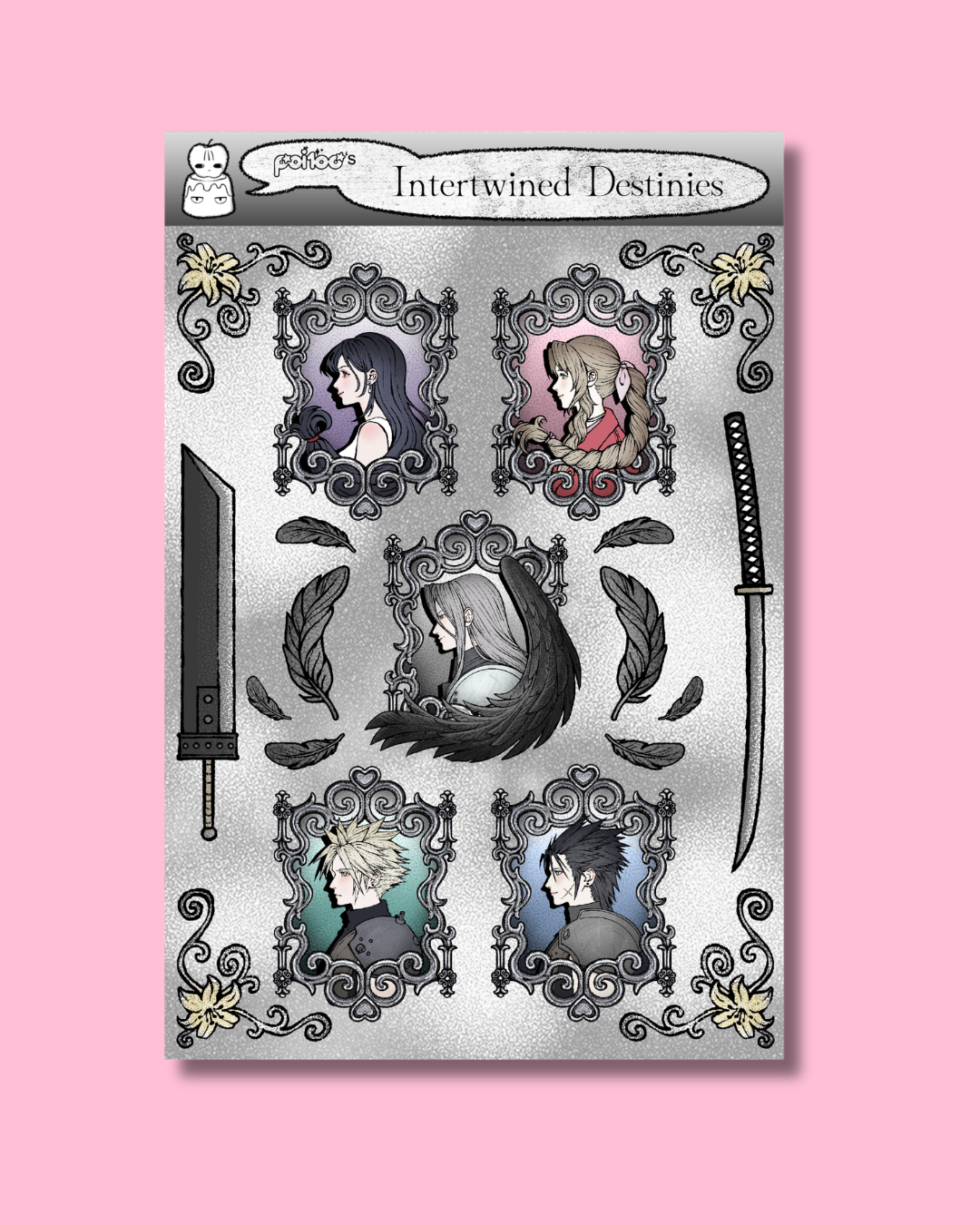 Intertwined Destinies Sticker Sheet
