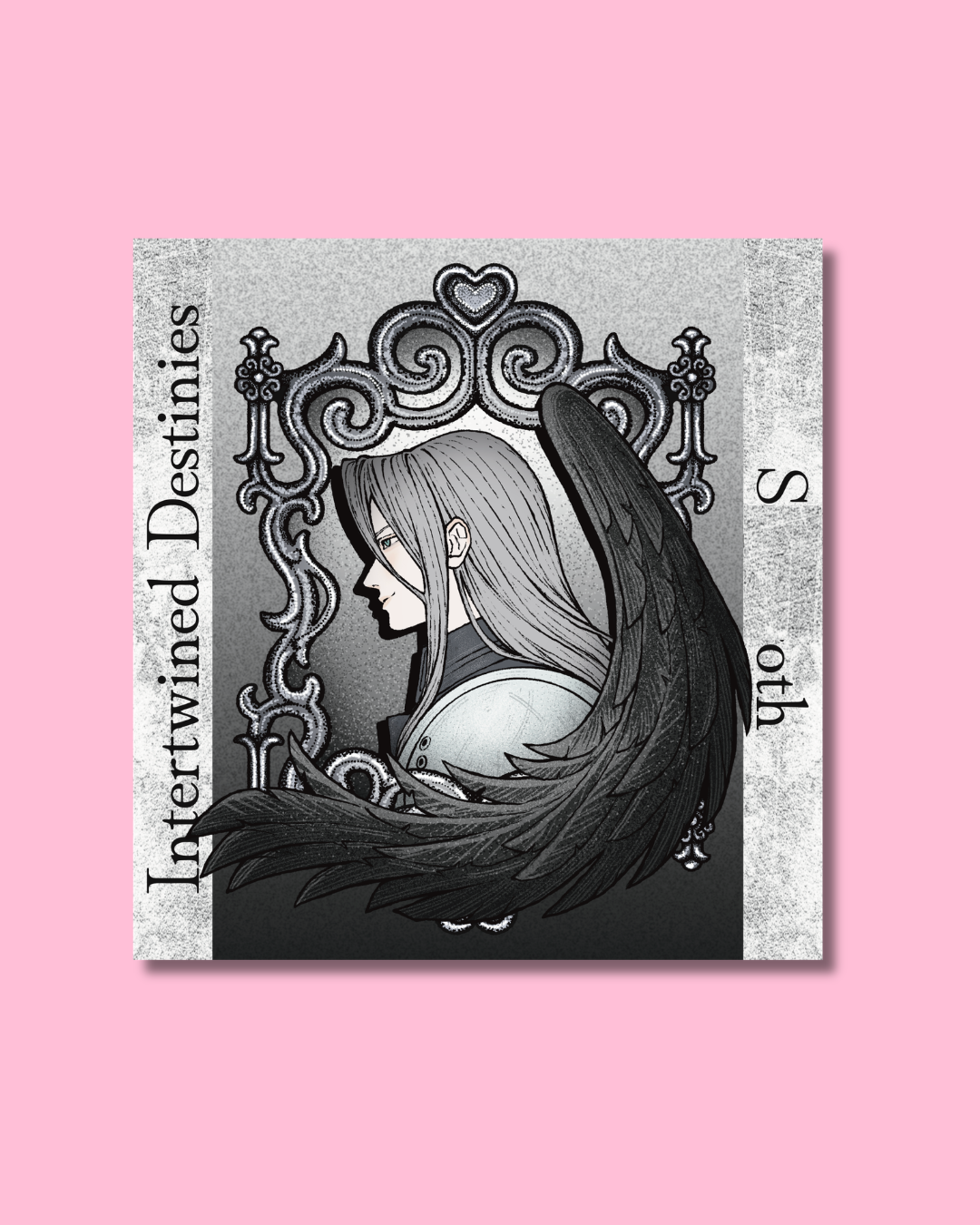 One-Winged Angel Die Cut
