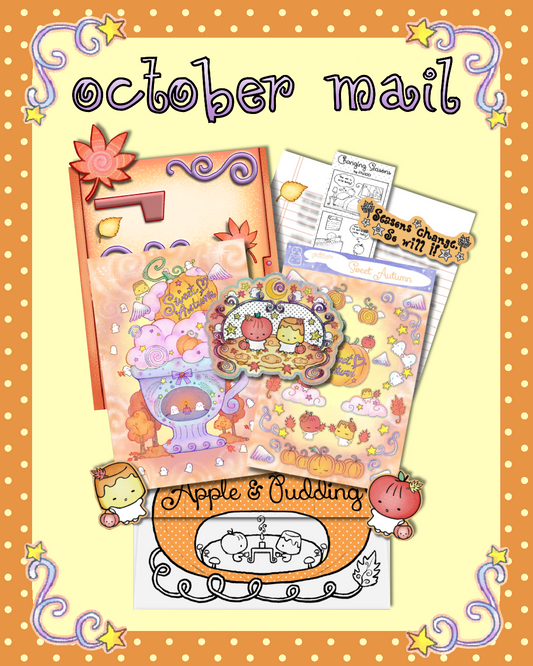 October Apple&Pudding Mail Catch Up
