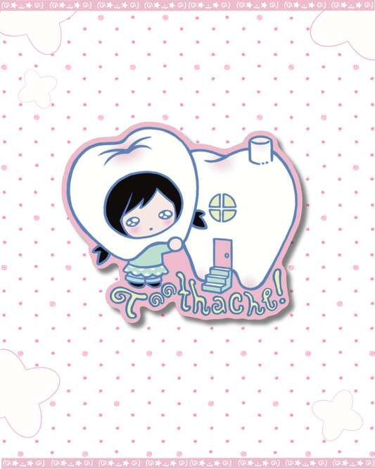 Toothache SandyGlitter DieCut