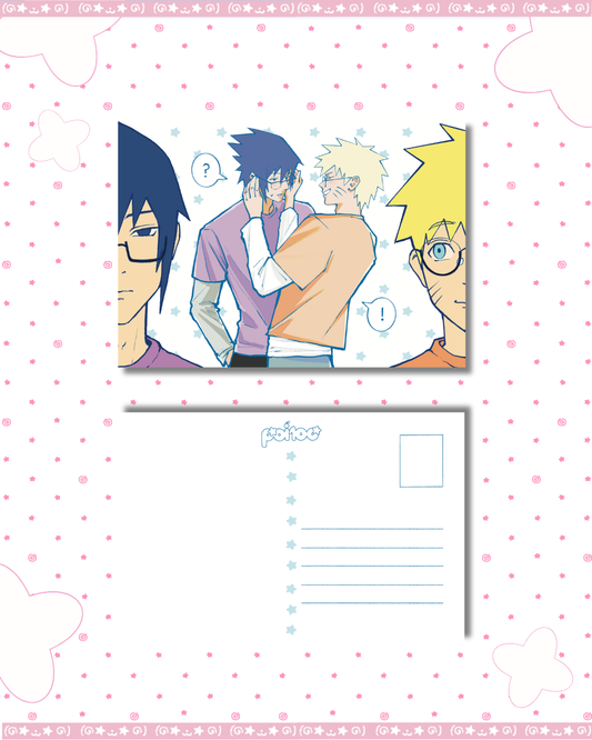 NaruSasu Nerds! Print/Postcard
