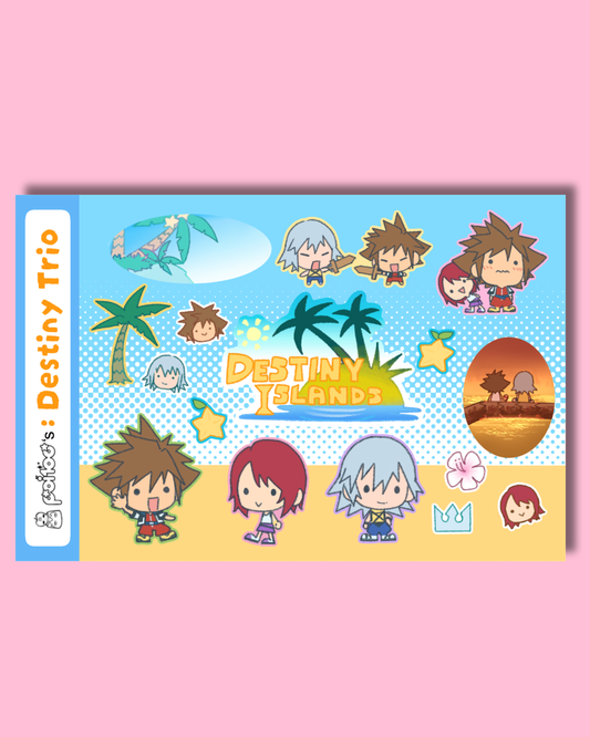 Destiny Islands Sticker Sheet