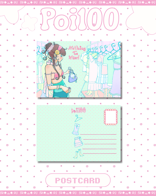 Nothing to Wear! Postcard