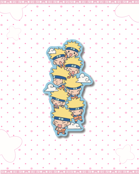 Naru BunshinNoJutsu SandyGlitter Diecut