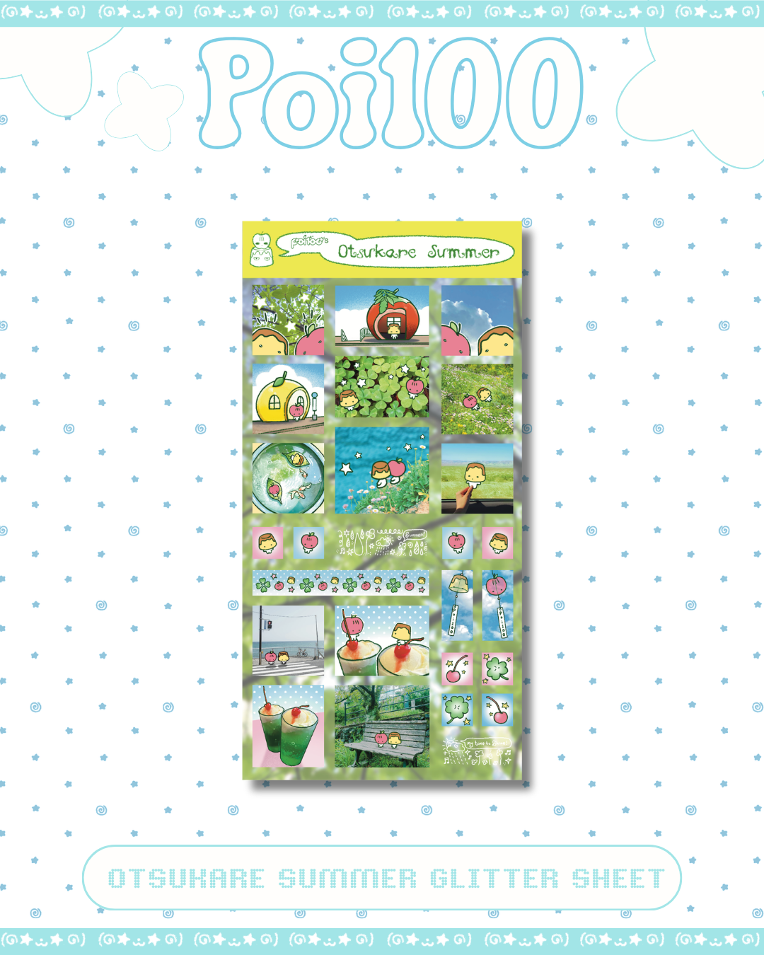 Otsukare Summer Glitter Sheet