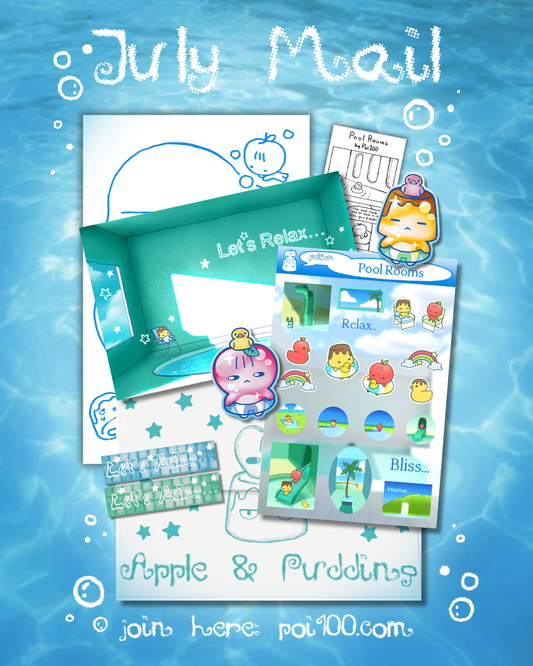 July Apple&Pudding Mail Catch Up