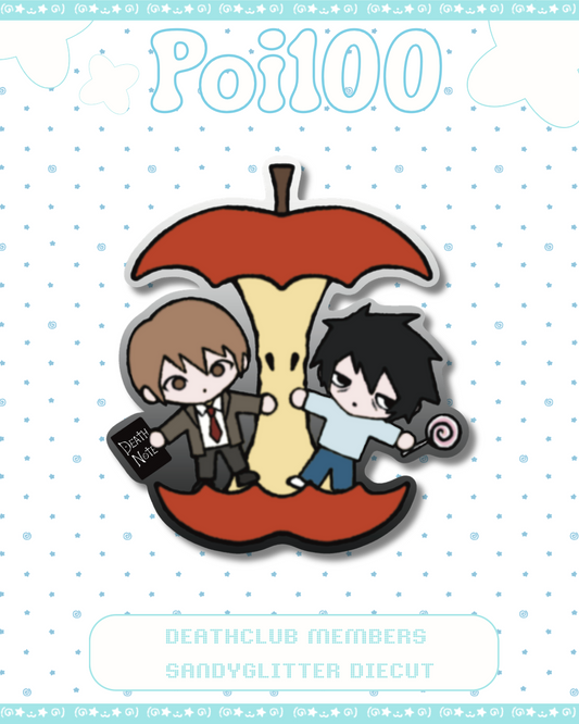 Death Club Members SandyGlitter Diecut